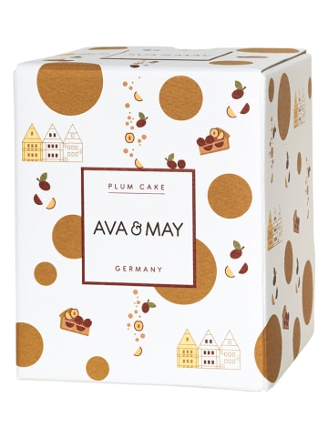 AVA & MAY Świeca zapachowa "Plum Cake" - 450 g