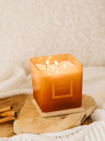 AVA & MAY Duftkerze "Pumpkin Pie" in Orange - 550 g
