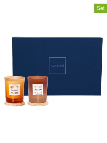 AVA & MAY 2-częściowy zestaw prezentowy "Spiced Treat" - 180 g