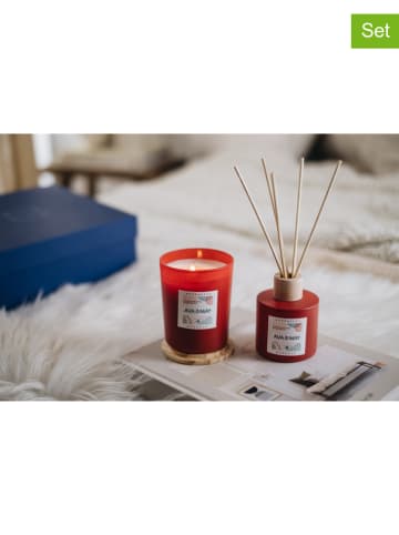 AVA & MAY 2-częściowy zestaw prezentowy "Marrakesh" w kolorze czerwonym
