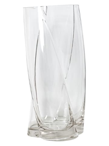 AVA & MAY Vase in Transparent - (H)23,5 cm - Ø 10,5 cm