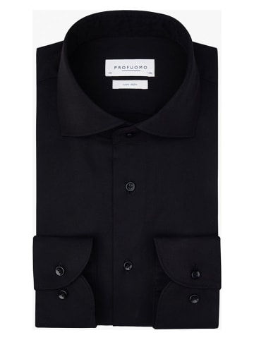 PROFUOMO Hemd in Schwarz