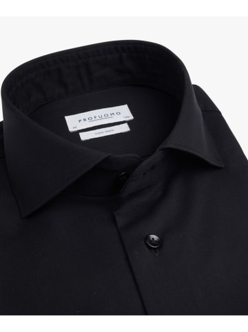 PROFUOMO Hemd in Schwarz