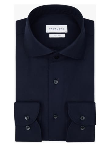 PROFUOMO Hemd in Dunkelblau