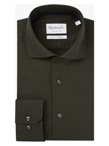 PROFUOMO Blouse - slim fit - donkerblauw