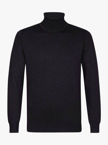 PROFUOMO Rollkragenpullover in Schwarz