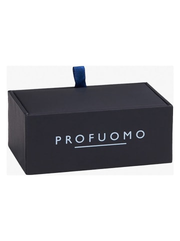 PROFUOMO Krawattennadel zilverkleurig