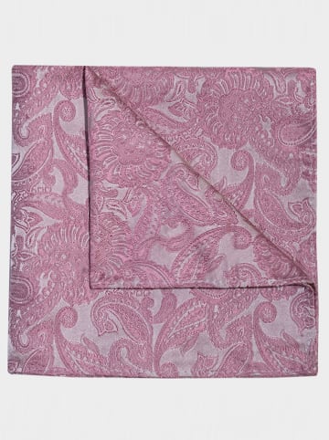 PROFUOMO Seiden-Tuch in Pink - (B)28 x (L)28 cm