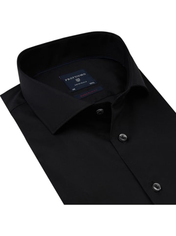 PROFUOMO Hemd - Super Slim fit - in Schwarz