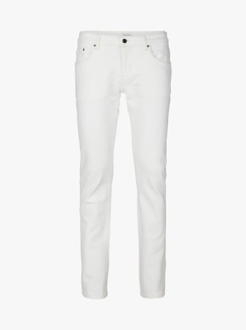 PROFUOMO Spijkerbroek - slim fit - wit