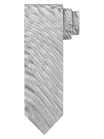 PROFUOMO Seiden-Krawatte in Grau