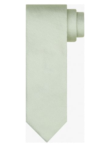 PROFUOMO Zijden stropdas groen