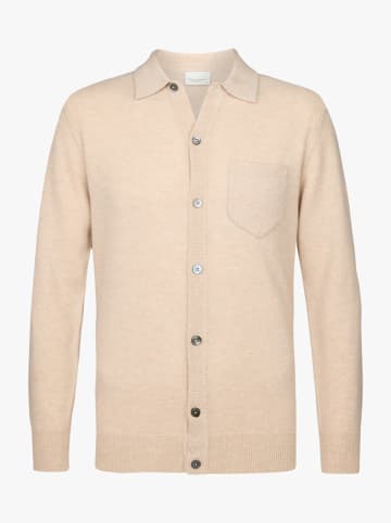 PROFUOMO Wollen vest beige