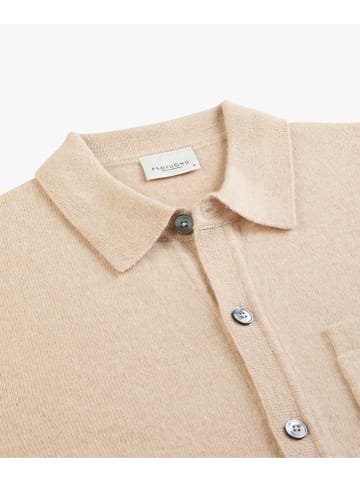 PROFUOMO Wollen vest beige