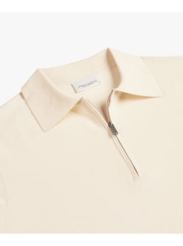 PROFUOMO Poloshirt crème