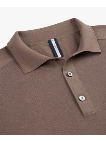 PROFUOMO Poloshirt bruin