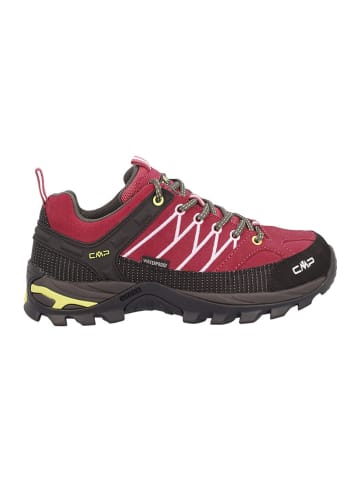 CMP Leder-Trekkingschuhe "Rigel" in Pink/ Schwarz
