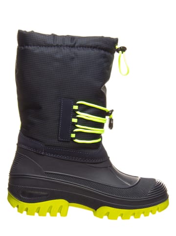 CMP Winterstiefel "Ahto" in Dunkelblau/ Gelb