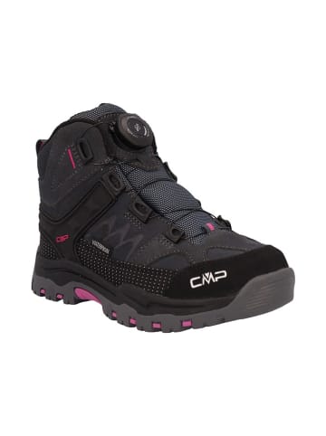 CMP Leder-Trekkingschuhe "Kiruna" in Schwarz/ Pink
