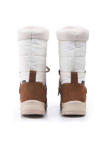 LUHTA Winterstiefel "Upea" in Weiß/ Braun