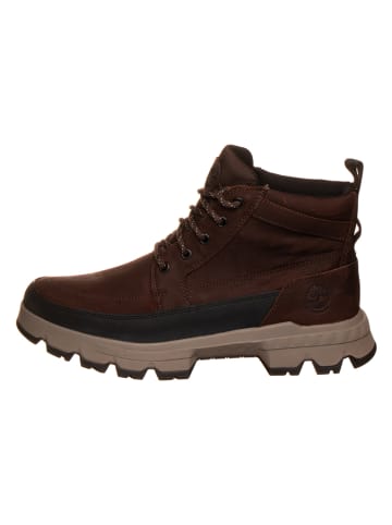 Timberland Leder-Boots in Braun