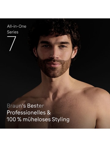 Braun Barttrimmer ''Series 7 All-In-One'' in Dunkelblau