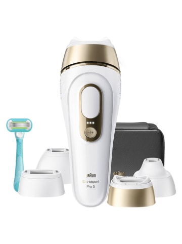 Braun Depilator IPL "Silk-expert Pro IPL PL5431" w kolorze złoto-białym