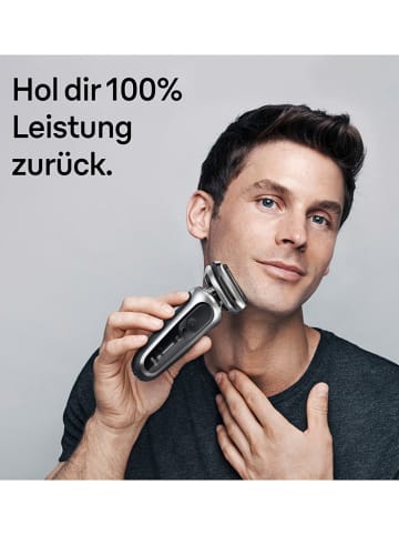 Braun Ersatz-Scherkopf "Series 7" in Silber