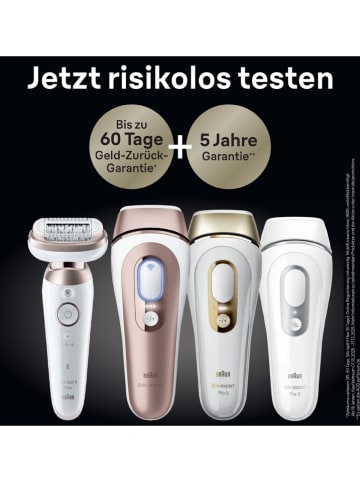 Braun Epileerapparaat "Silk-épil 9-341" wit/lichtroze