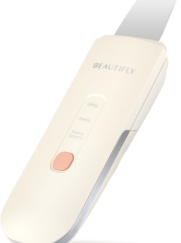 Beautifly Urządzenie "Scrub Aqua" w kolorze kremowym do peelingu kawitacyjnego