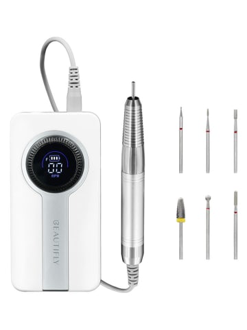 Beautifly Nagelfräse ''Spin Professional'' in Weiß in Weiß