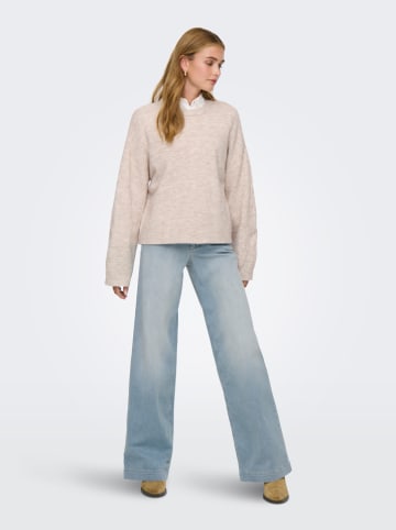 ONLY Pullover "Simoni" in Taupe