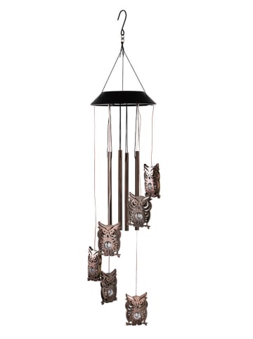 Garden Hero Solarny dzwonek wietrzny LED w kolorze ciepłej bieli - wys. 62 cm