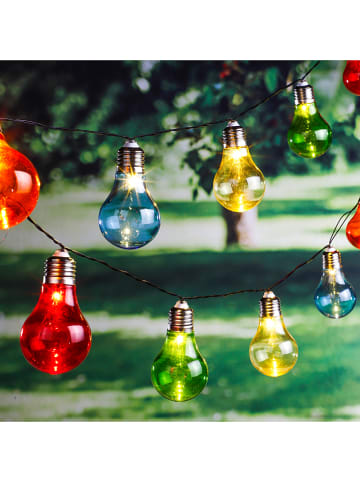 Profigarden Ledsolarlichtketting meerkleurig - (L)380 cm