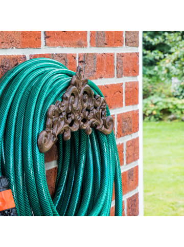 Garden Hero Tuinslanghouder bruin - (B)35,5 x (H)14 x (D)15,5 cm