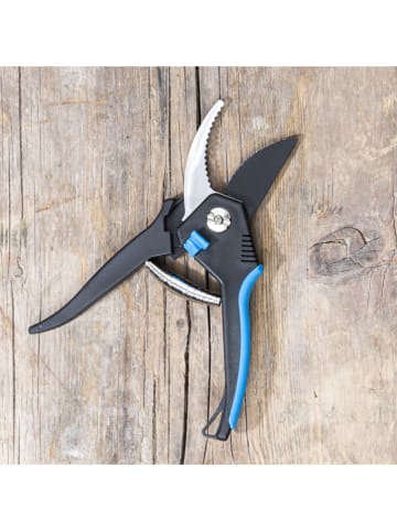 Profigarden Takkenschaar zwart/blauw - (L)20 x (B)6 cm
