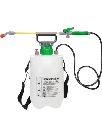 Garden Hero Opryskiwacz ciśnieniowy w kolorze białym - 5 l