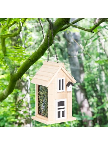 Garden Hero Vogelvoederhuis beige - (B)14 x (H)22 x (D)12 cm