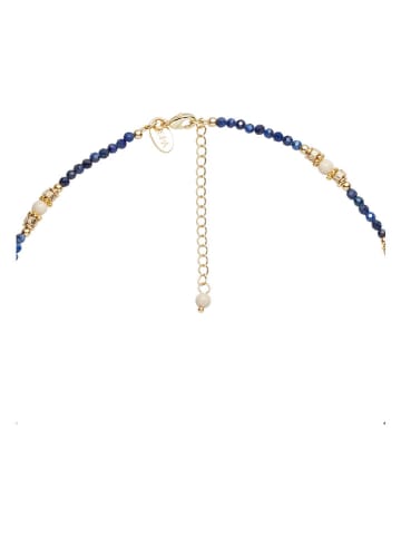 U.S. Polo Assn. Vergulde ketting met edelstenen - (L)37 cm