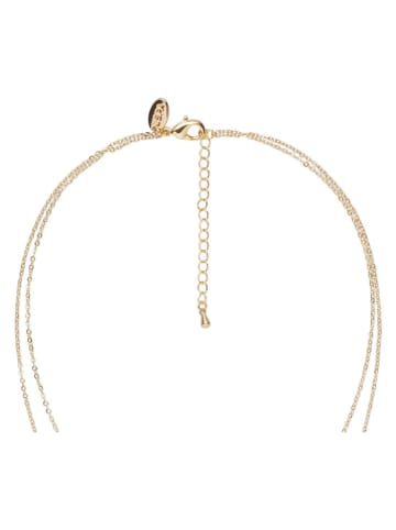 U.S. Polo Assn. Vergulde ketting met edelstenen - (L)37 cm