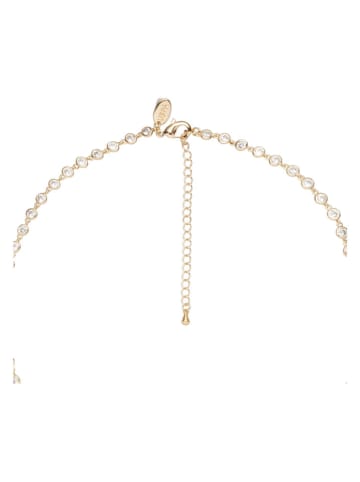 U.S. Polo Assn. Vergold. Halskette mit Edelsteinen - (L)37 cm