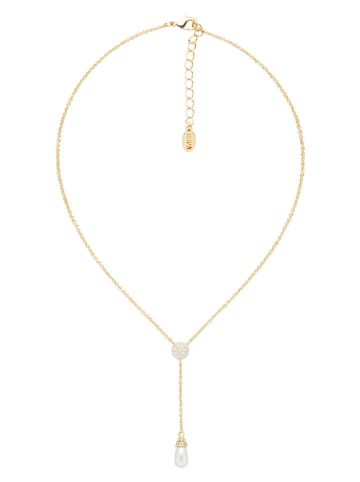 U.S. Polo Assn. Pozłacany naszyjnik z zawieszką - dł. 37 cm