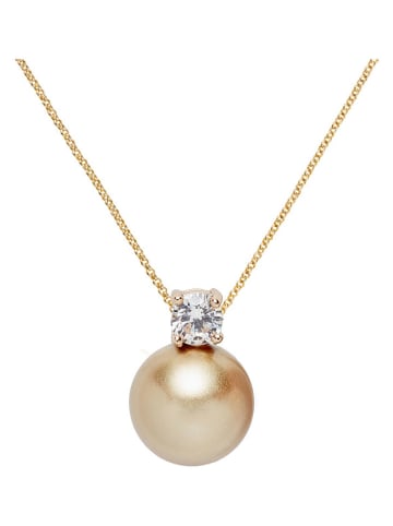 U.S. Polo Assn. Vergold. Halskette mit Anhänger - (L)38 cm