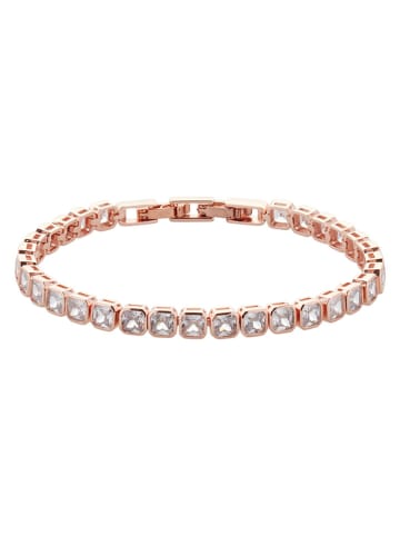 U.S. Polo Assn. Rosévergold. Armkette mit Schmucklementen