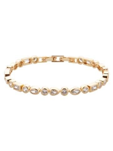 U.S. Polo Assn. Vergold. Armkette mit Edelsteinen
