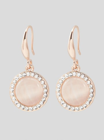 U.S. Polo Assn. Pozłacane kolczyki z kryształami