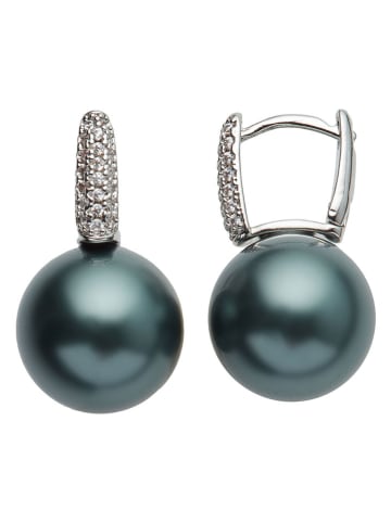 U.S. Polo Assn. Kolczyki z kryształami i perłami