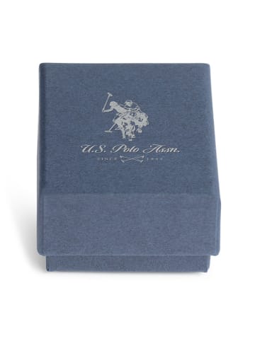 U.S. Polo Assn. Vergold. Ohrstecker mit Kristallen