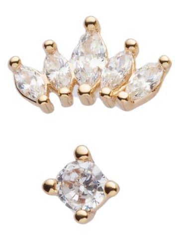 U.S. Polo Assn. 8-delige set: creolen met kristallen