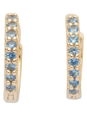 U.S. Polo Assn. 3er-Set: Vergold. Creolen mit Kristallen